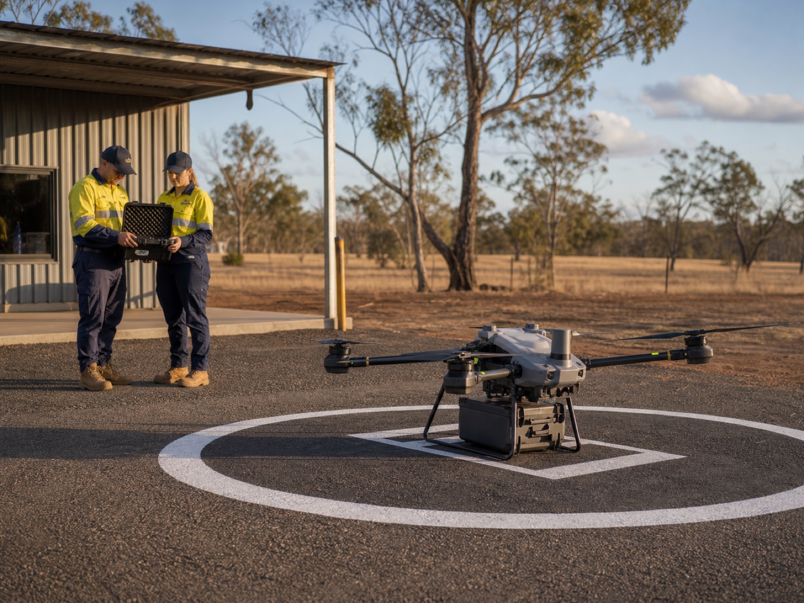 Drone application in logistics