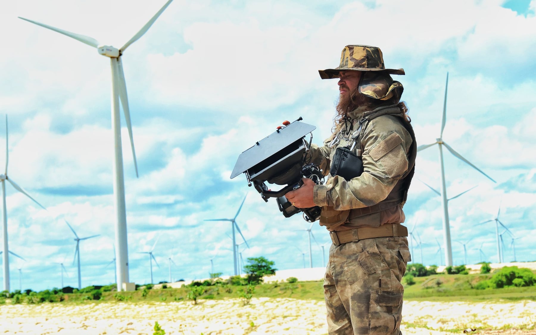 Drone application in mining